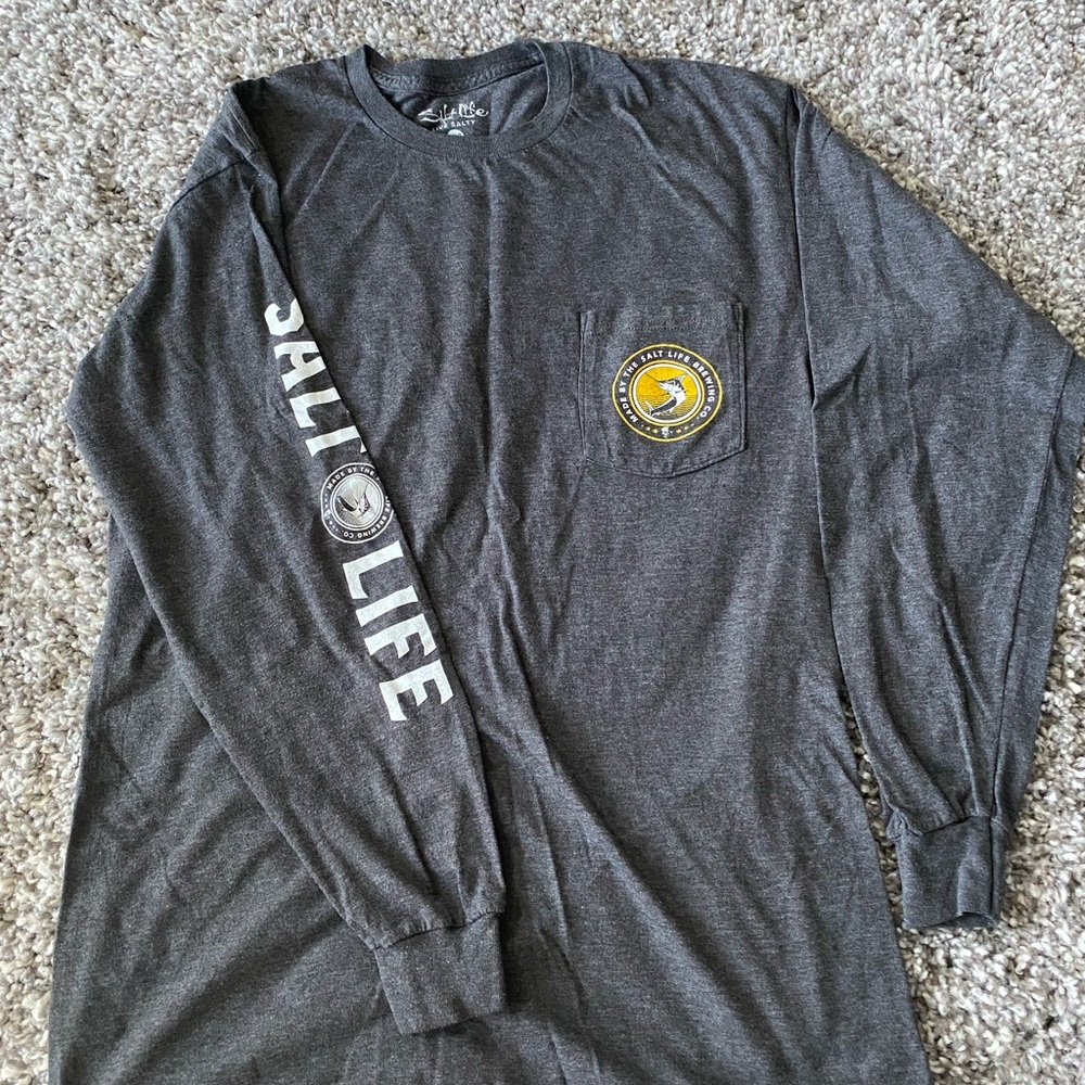 Salt Life Brewing Company Graphic Long Sleeve Tshirt